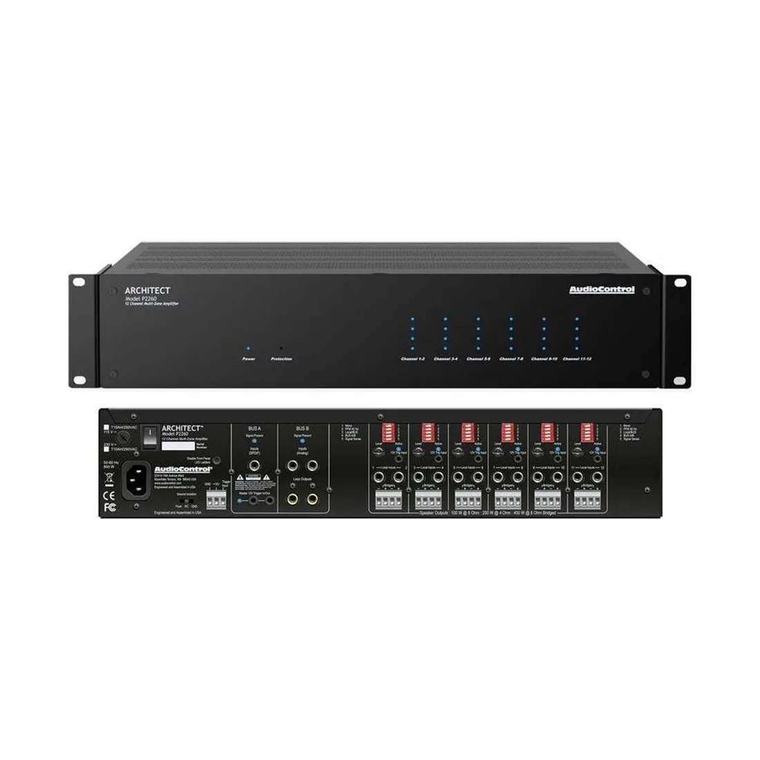AudioControl ARCHITECT P2260 – die 12-Kanal-Power-Endstufe mit 100 Watt pro Kanal