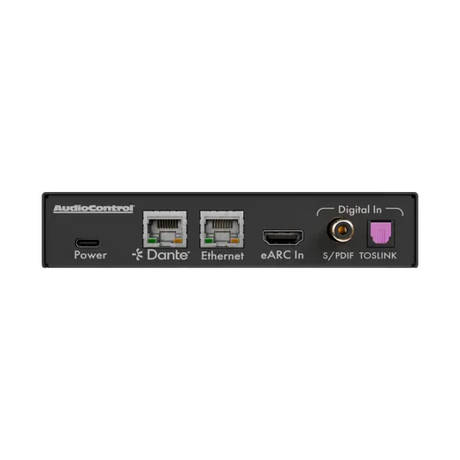 AudioControl Hyperion AXIS-10 – Rückseite in gerader Ansicht
