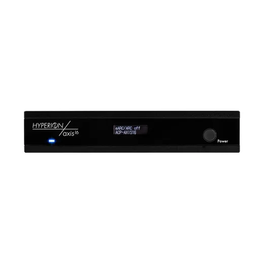AudioControl Hyperion AXIS-16 – Frontansicht mit Anzeige