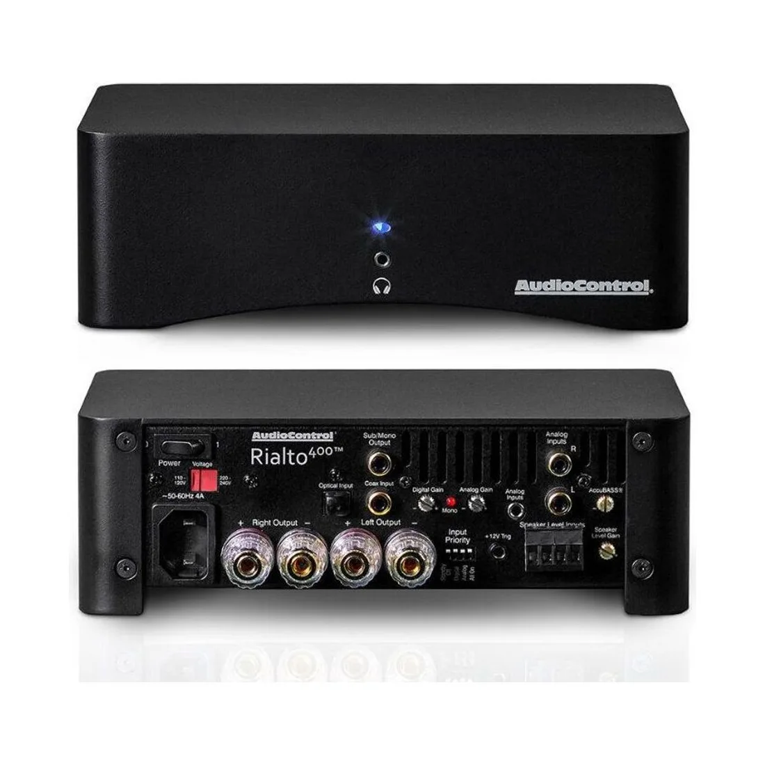 AudioControl RIALTO 400 – der kompakte Leistungsverstärker mit audiophilem Wandler