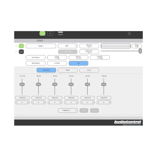 AudioControl RS1000 – Ansicht 4