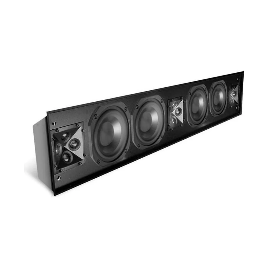 James Loudspeaker QX-SPL5-LCR – die komplette LCR-Front, die in der Wand verschwindet
