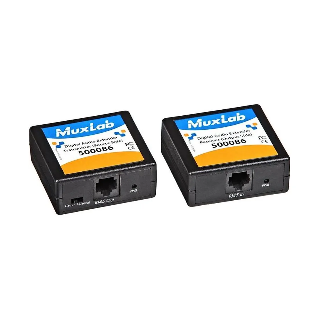 MuxLab Digitale Audio-Wandler zwischen TOSLINK, S/PDIF und Analog