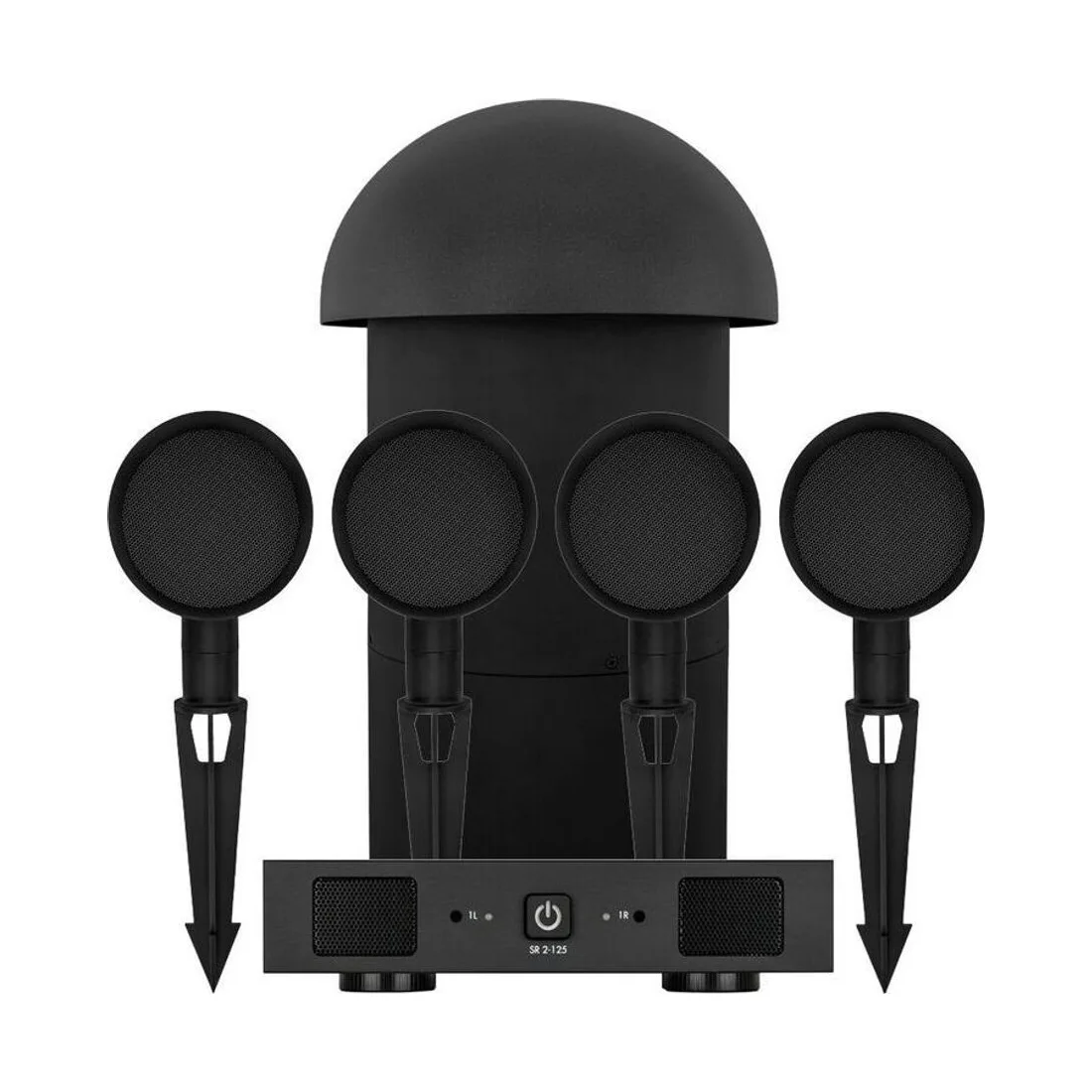 Sonance PATIO System 4.1 – das fertige Terrassensystem mit vier Satelliten und Erdsubwoofer