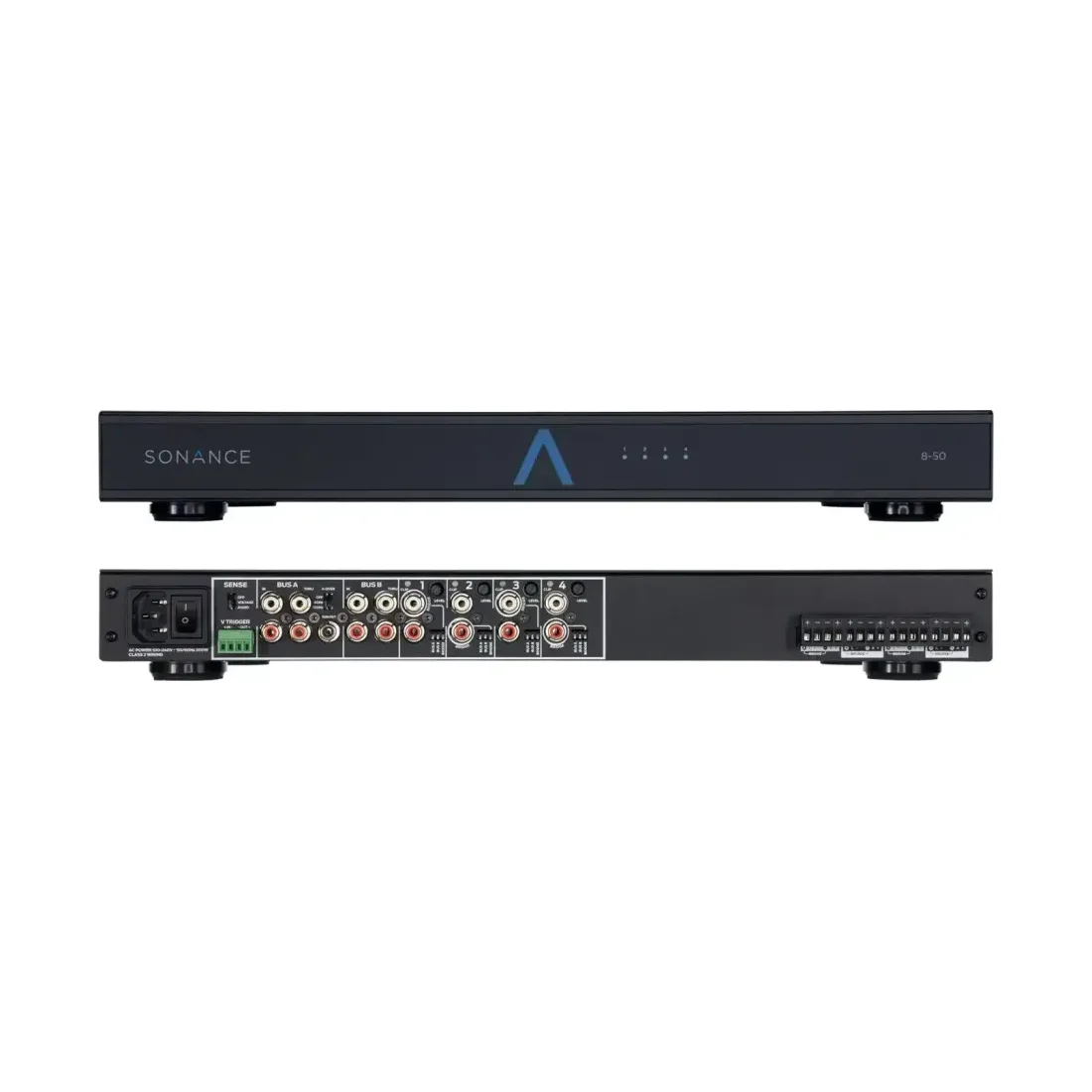 Sonamp 8-50 – acht Kanäle mit 50 Watt für vier Stereozonen