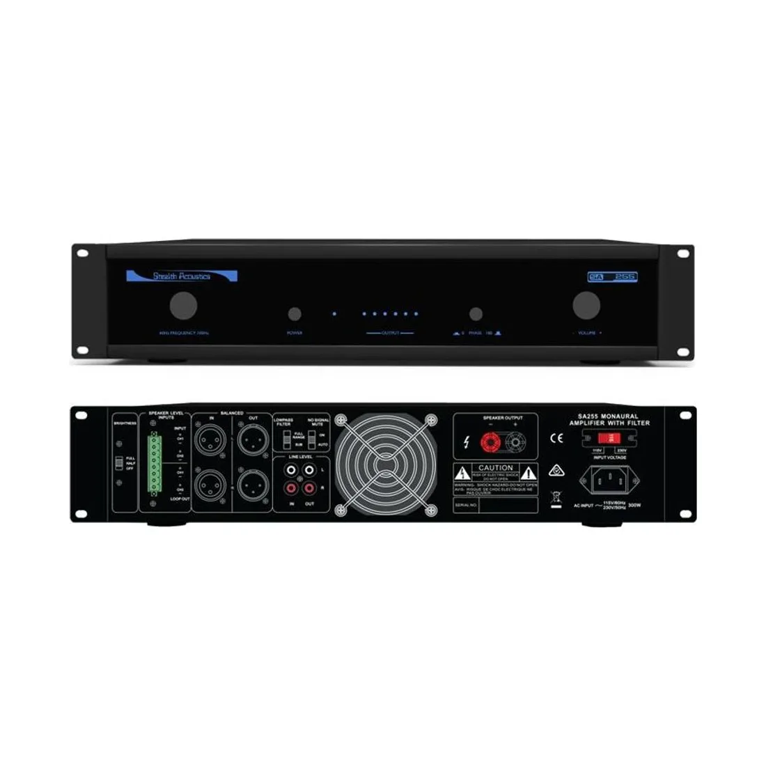 Stealth Acoustics SA255 – verzerrungsarme Stromquelle für Subwoofer-Panels