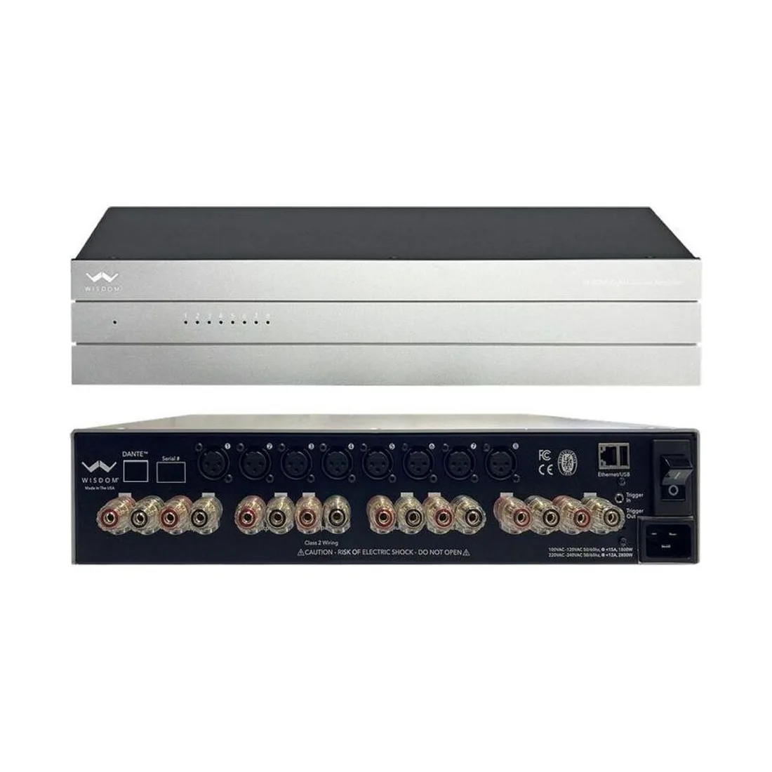 Wisdom Audio IA-8 DSP – die stapelbare 8-Kanal-DSP-Endstufe für Installationen