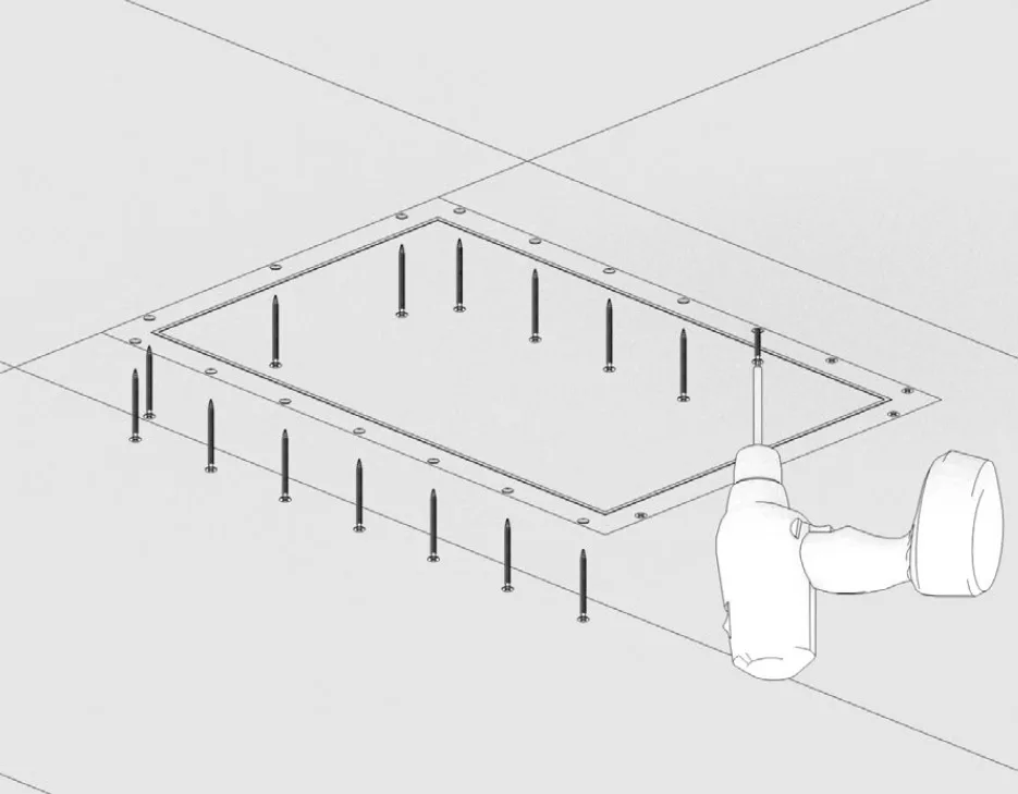Einbau der BS Dryboxx Invisible – D-07