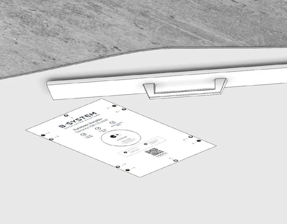 Einbau der BS Euroboxx Invisible – E-07