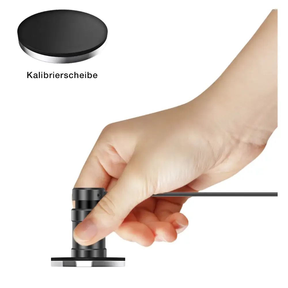 Den Sonance DG-1 kalibrieren