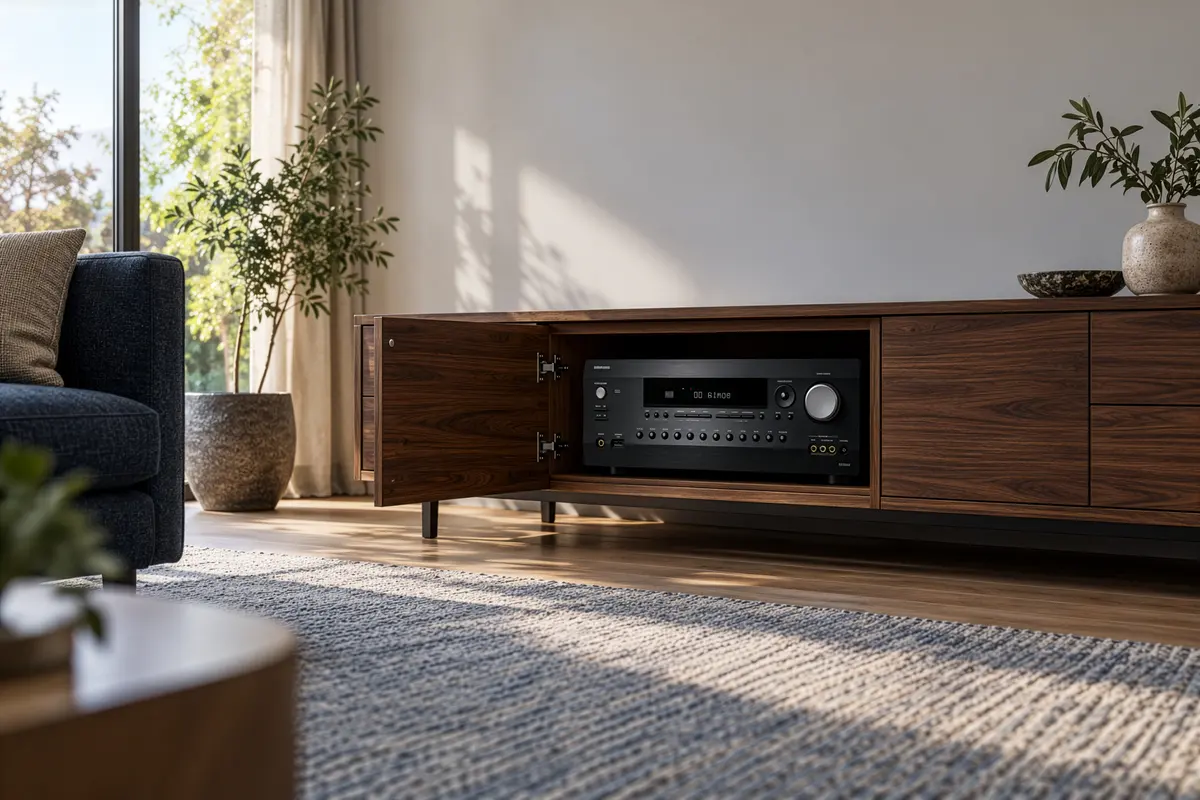 Bildstreifen Wohnraumkino · AV-Receiver, AV-Prozessoren und Verstärker